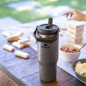 The Charcoal Classic IceFlow&trade; Flip Straw Tumbler 0.89L