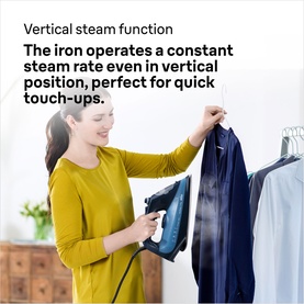 TexStyle 7 Blue Steam Iron 3000w