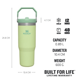 The Citron Classic IceFlow&trade; Flip Straw Tumbler 0.89L