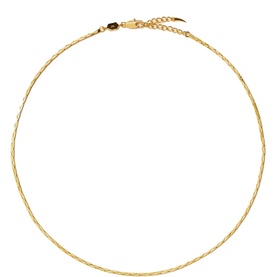 Lucy Williams Cobra Snake Chain Necklace