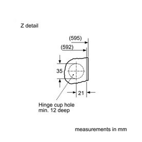 Built-In Washing Machine 8kg 1400 RPM