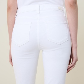 Cindy Mid-Rise Cropped Straight Leg Jeans