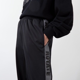 Logo-Taped Straight Leg Trousers
