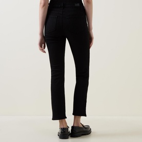 Cindy High-Rise Straight Leg Jeans