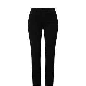 Cindy High-Rise Straight Leg Jeans