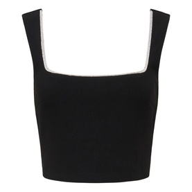 Reagan Embellished Crop Top