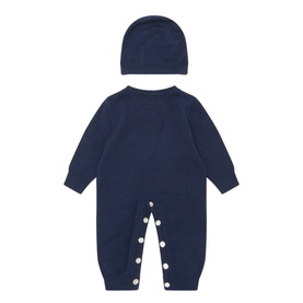 Cashmere Onesie & Hat Set