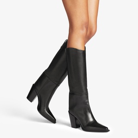Cece 80 Knee-High Leather Boots