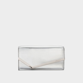 Emmie Mirror Fabric Clutch