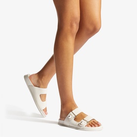 Fayence Pearl-Embellished Leather Sandals