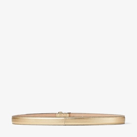 Mini Helina Metallic Nappa Leather Mini Belt