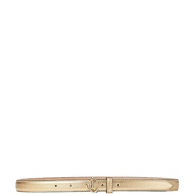 Mini Helina Metallic Nappa Leather Mini Belt