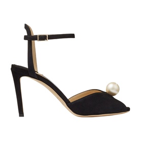 Sacora 85 Pearl-Embellished Heeled Sandals
