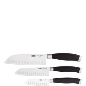 James Martin Three Piece Santoku Knife Set