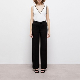 Crepe Suit Trousers