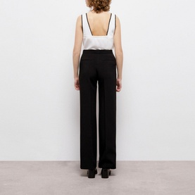Crepe Suit Trousers