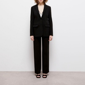 Crepe Suit Jacket