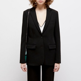 Crepe Suit Jacket