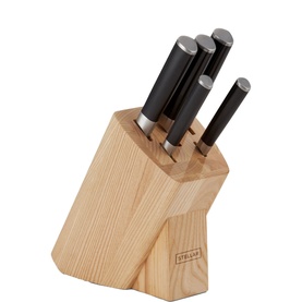 Poise Five-Piece Knife Block Set
