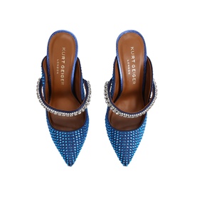 Duke Crystal-Embellished Mules