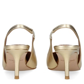 Belgravia Eagle-Embellished Slingback Pumps
