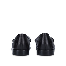 Crackle Penny-Trim Loafers