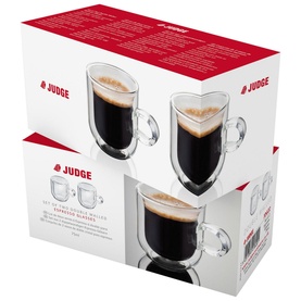 Two Piece Espresso Glass Set 75ml