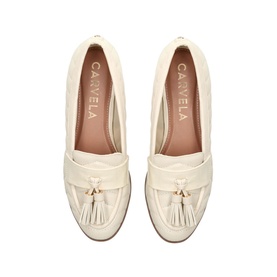 Lara Chevron-Quilted Loafers