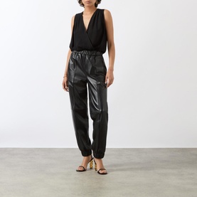 Georgette Wrap Bodysuit