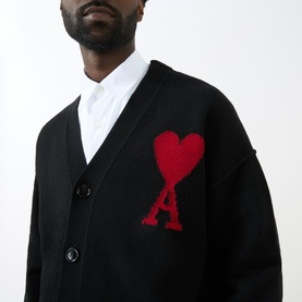 ADC Heart Logo Knitted Cardigan