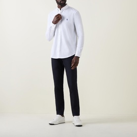 Featherweight Mesh Logo Shirt