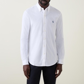 Featherweight Mesh Logo Shirt