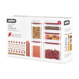 Twist & Seal 5 Piece Container Set