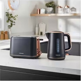 Kenwood Abbey Lux 2 Slice Toaster Dark Grey-Rose Gold