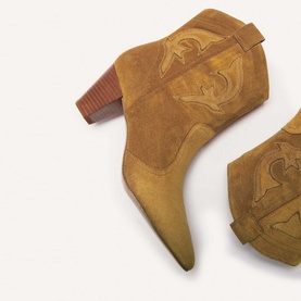 Casey Suede Cowboy Boots