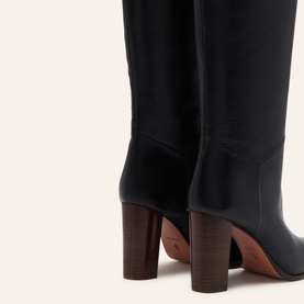 Ciry Leather Knee-High Boots