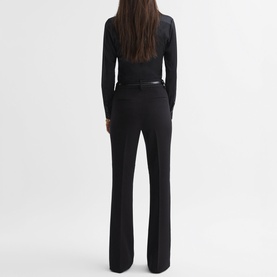 Gabi Mid-Rise Flared Trousers