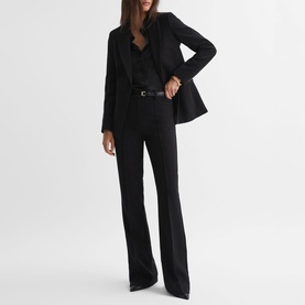Gabi Mid-Rise Flared Trousers