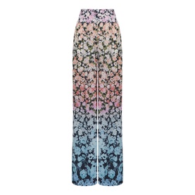Serena Floral Print Wide Leg Trousers