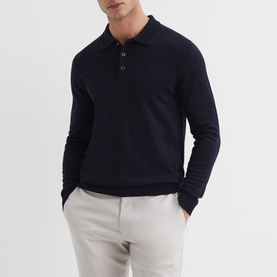 Trafford Long-Sleeved Polo Shirt