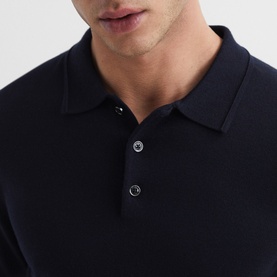 Trafford Long-Sleeved Polo Shirt