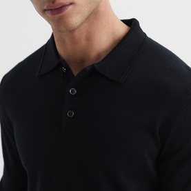 Trafford Merino Wool Polo Shirt