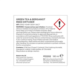 Fired Earth Green Tea & Bergamot Diffuser