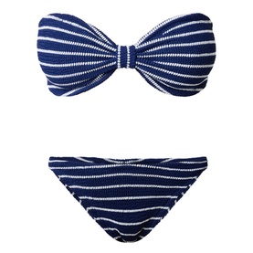 Jean Strapless Bikini Set