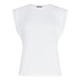 Cotton Extended Shoulder T-Shirt