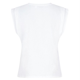 Cotton Extended Shoulder T-Shirt