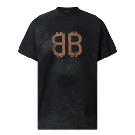 Crypto Logo Oversized T Shirt