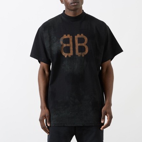 Crypto Logo Oversized T Shirt
