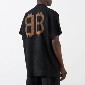 Crypto Logo Oversized T Shirt