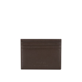 Debossed Logo Textured Cardholder